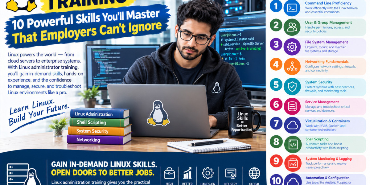 10 Powerful Skills You'll Master with Linux Administrator Training That Employers Can't Ignore