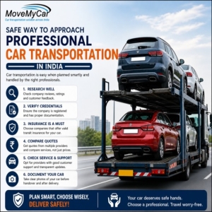 Steps to Plan an Efficient Car Transport in Ghaziabad