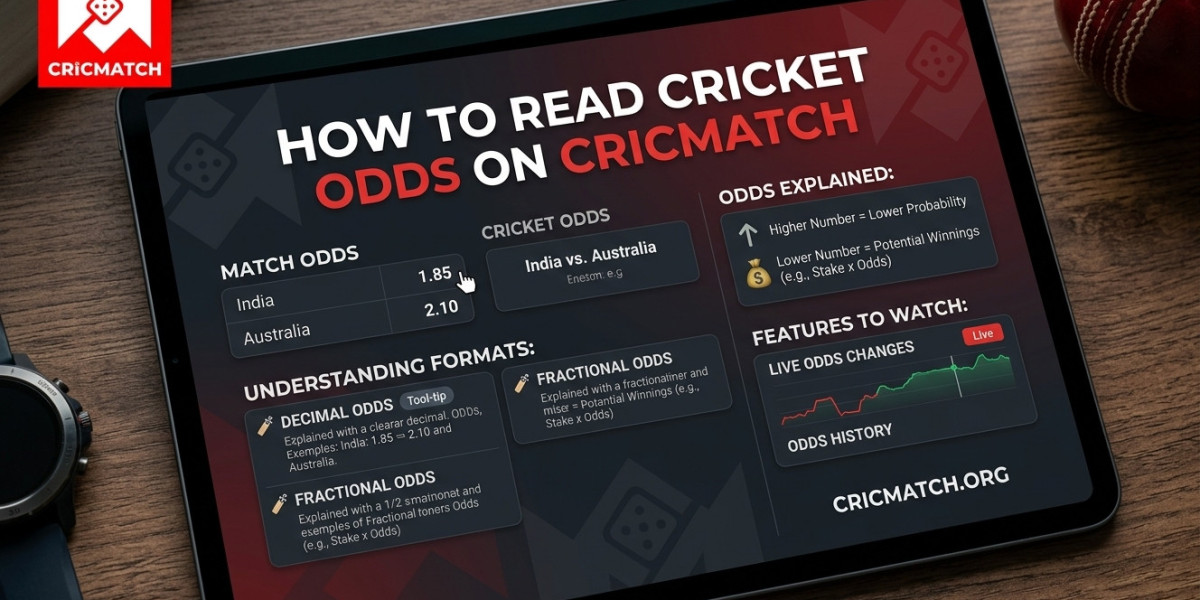 How to Read Cricket Odds on CricMatch