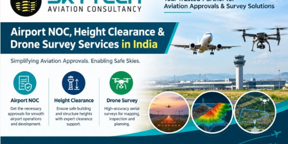Airport NOC, Height Clearance & Drone Survey Services in India