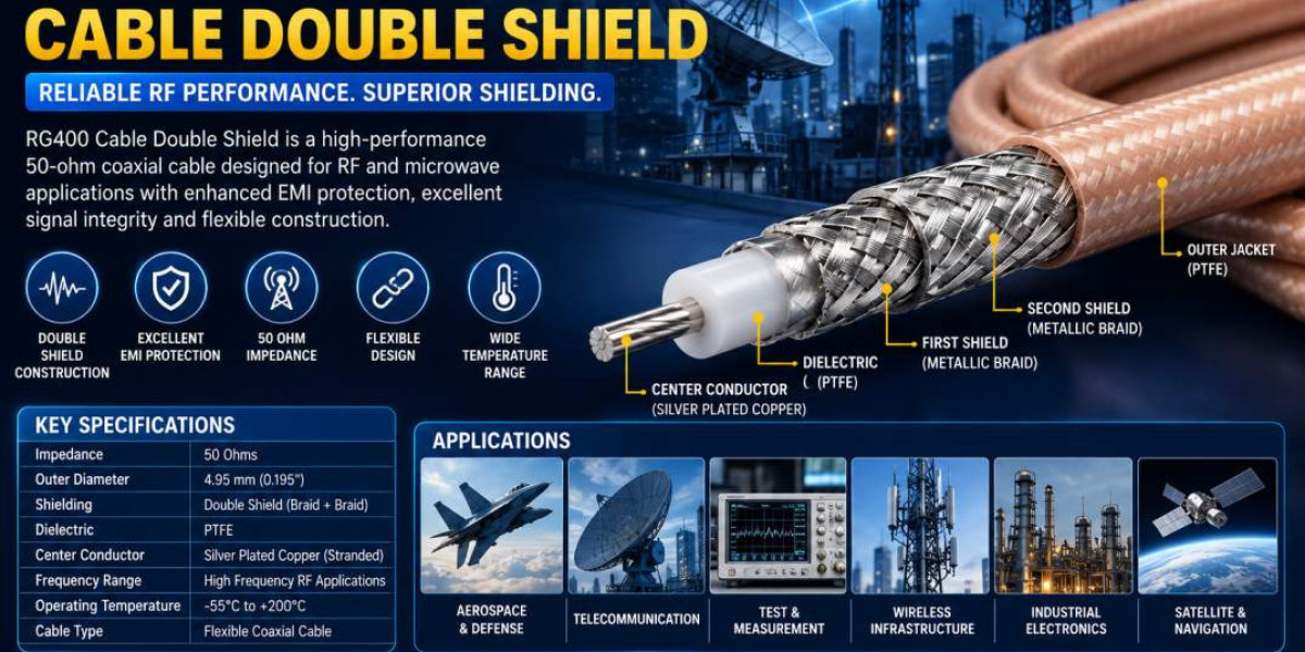 RG400 Double Shielded Cable: Complete Technical Guide
