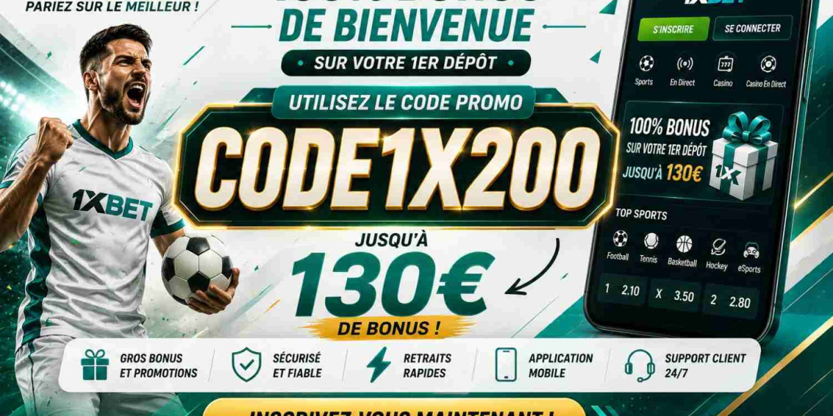 Comment utiliser le code promo sur 1xBet : CODE1X200 – Guide complet