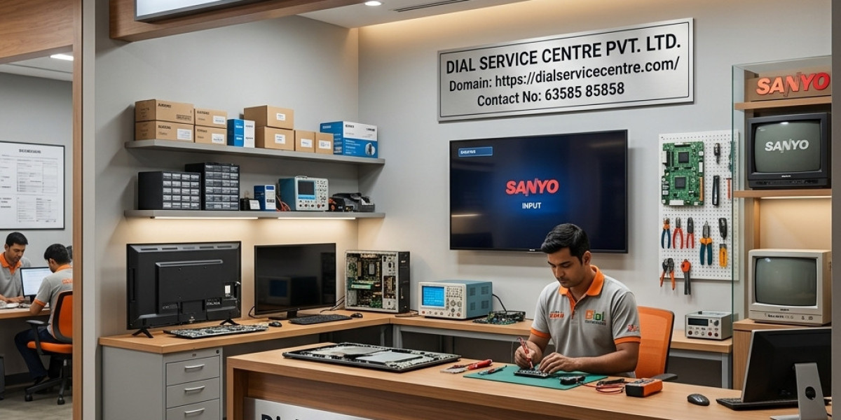 How Does The Sanyo TV Service Center In Assi Ghat, Bank Road, And Bagadganj Approach Different Television Faults?