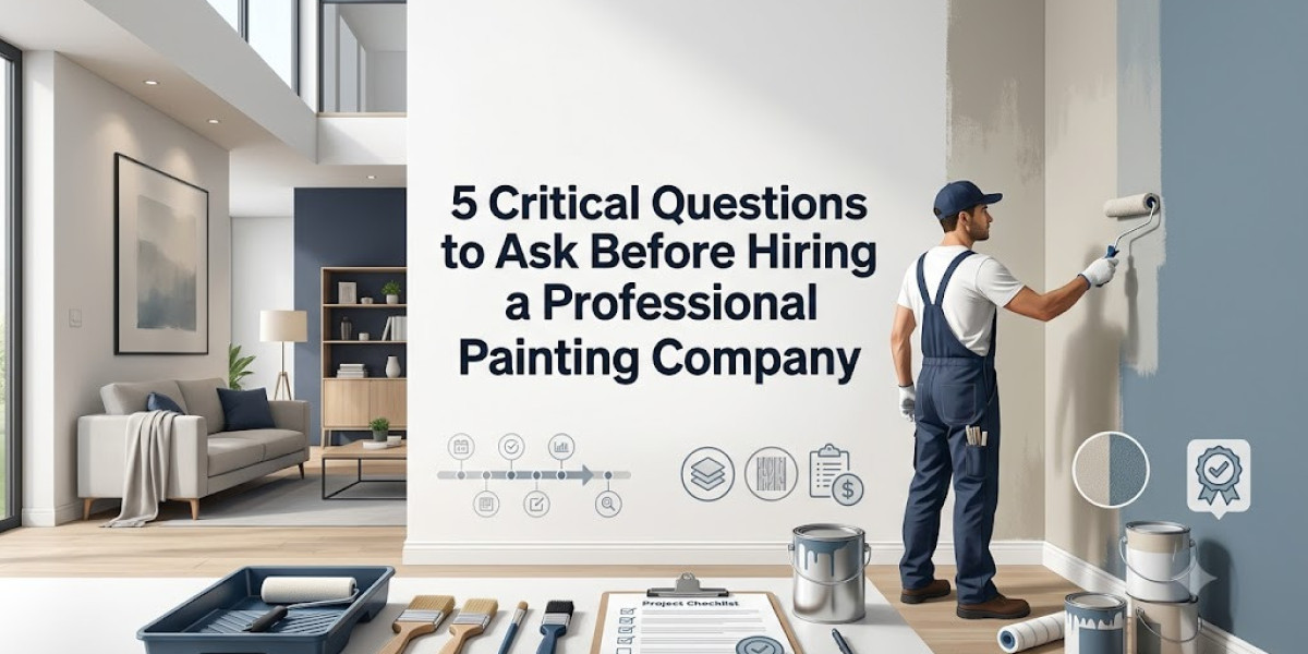 5 Critical Questions to Ask Before Hiring a Professional Painting Company