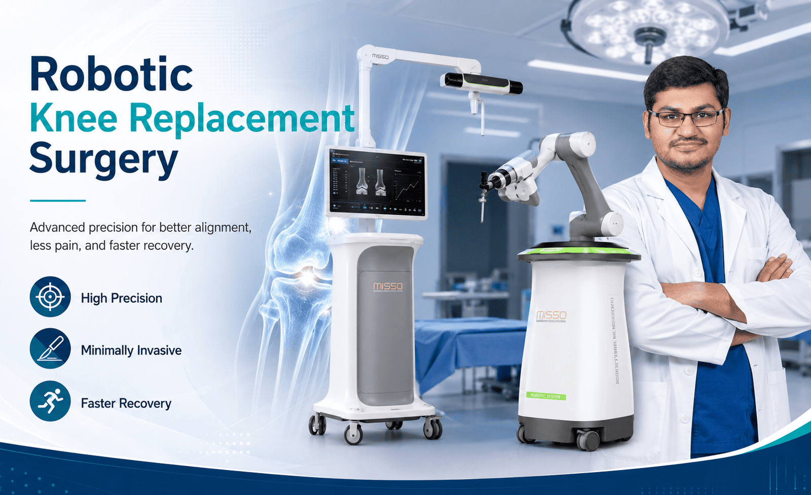 Robotic Knee Replacement Surgery in Bhavnagar | Dr. Kushal Doshi | Shubham Hospital