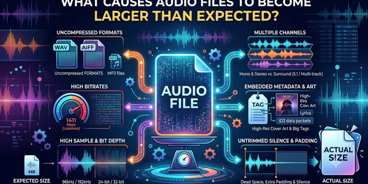 What Causes Audio Files to Become Larger Than Expected?