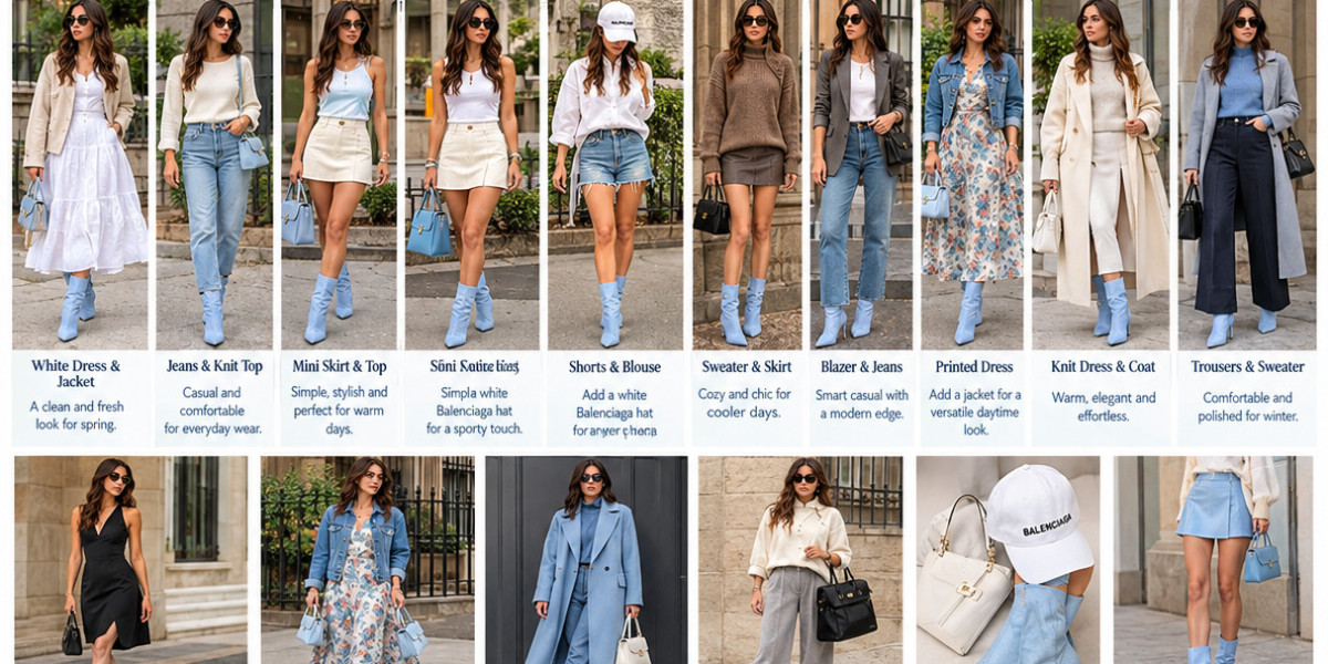 Best Outfit Ideas to Wear The Attico Light Blue Fabric Boots Women in Every Season